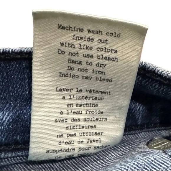 EUC Rag and Bone 10 inch Capri jeans size 27 premium Denim - Picture 7 of 11